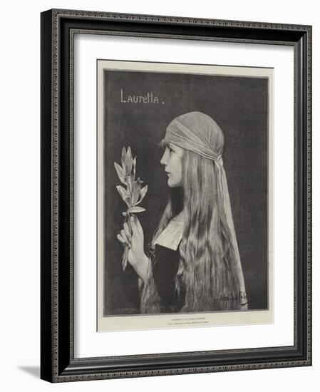 Lauretta-Jules Joseph Lefebvre-Framed Giclee Print