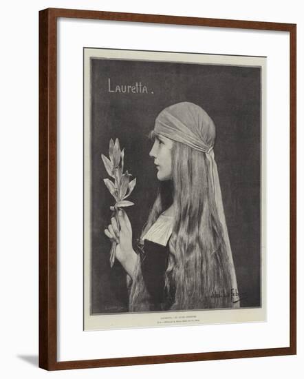 Lauretta-Jules Joseph Lefebvre-Framed Giclee Print