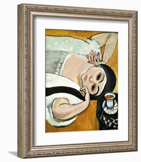 Laurette's Head-Henri Matisse-Framed Giclee Print