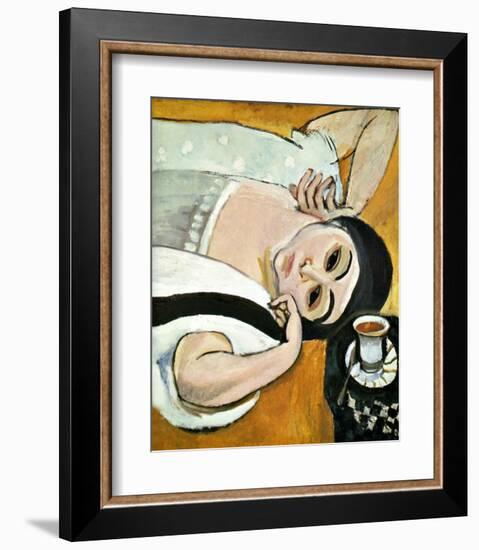 Laurette's Head-Henri Matisse-Framed Giclee Print