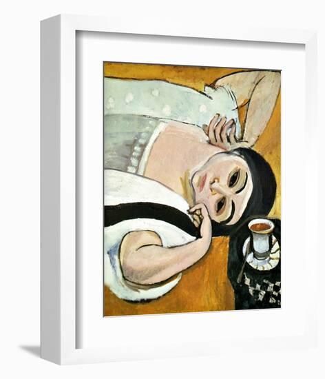 Laurette's Head-Henri Matisse-Framed Giclee Print