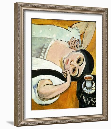 Laurette's Head-Henri Matisse-Framed Giclee Print