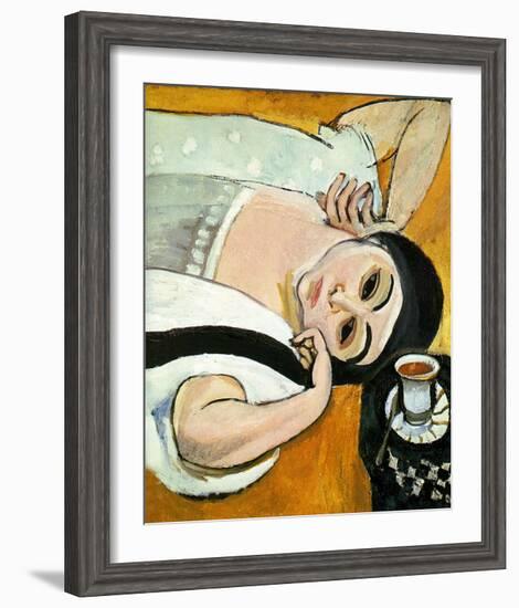 Laurette's Head-Henri Matisse-Framed Giclee Print