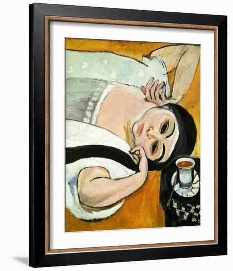 Laurette's Head-Henri Matisse-Framed Giclee Print