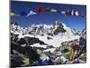 Lauribina Pass, Langtang National Park, Bagmati, Central Region (Madhyamanchal), Nepal, Himalayas-Jochen Schlenker-Mounted Photographic Print