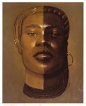 African Mask, no. 29-Laurie Cooper-Art Print