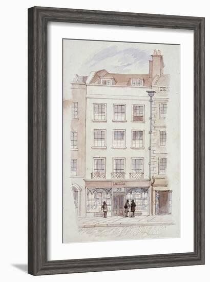 Laurie's Premises, Fleet Street, London, C1820-James Findlay-Framed Giclee Print