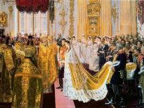 The Wedding of Tsar Nicholas II and the Princess Alix of Hesse-Darmstadt on November 26, 1894-Laurits Regner Tuxen-Giclee Print