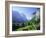 Lauterbrunnen and Staubbach Falls, Jungfrau Region, Swiss Alps, Switzerland, Europe-Roy Rainford-Framed Photographic Print