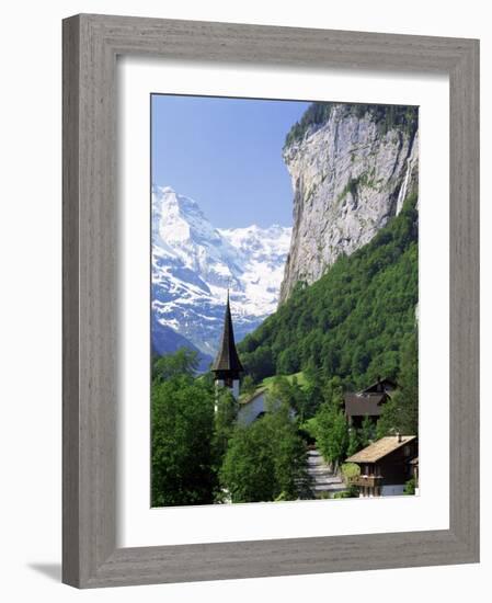 Lauterbrunnen, Jungfrau Region, Switzerland-Roy Rainford-Framed Photographic Print