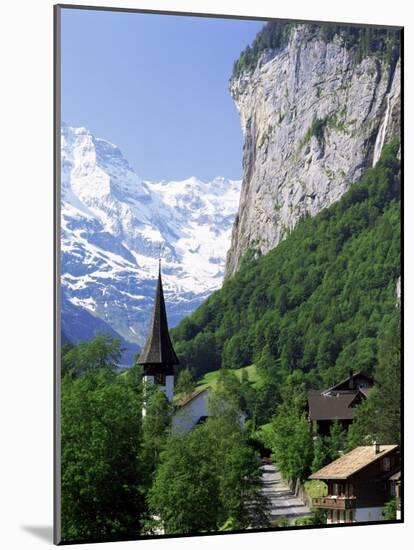 Lauterbrunnen, Jungfrau Region, Switzerland-Roy Rainford-Mounted Photographic Print