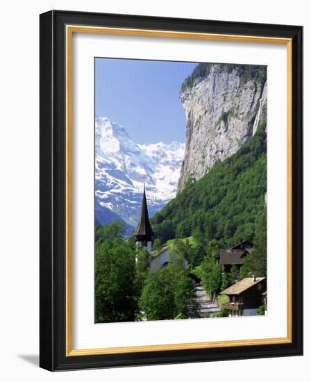 Lauterbrunnen, Jungfrau Region, Switzerland-Roy Rainford-Framed Photographic Print