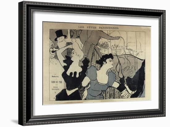 Lautrec Les Fetes Parisiennes-Vintage Apple Collection-Framed Giclee Print