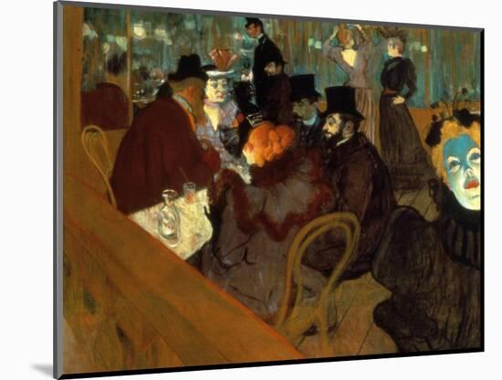 Lautrec: Moulin Rouge-Henri de Toulouse-Lautrec-Mounted Giclee Print