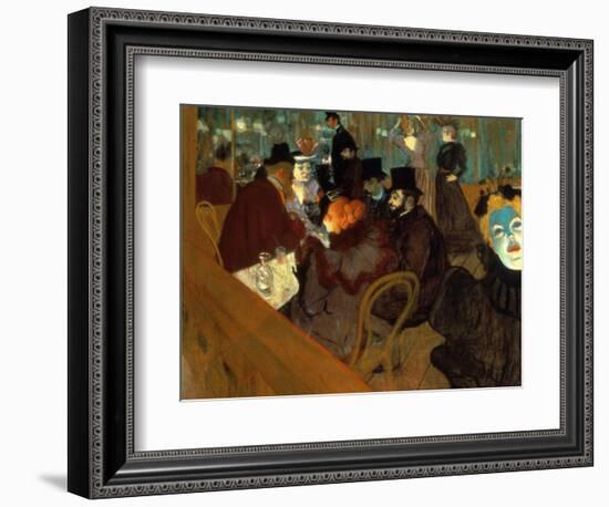 Lautrec: Moulin Rouge-Henri de Toulouse-Lautrec-Framed Giclee Print