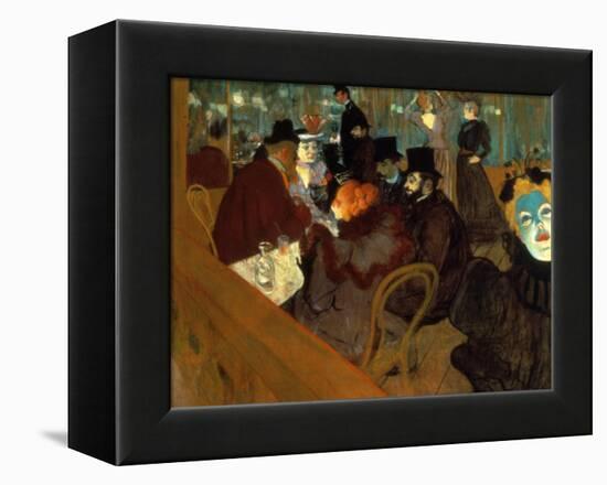 Lautrec: Moulin Rouge-Henri de Toulouse-Lautrec-Framed Premier Image Canvas