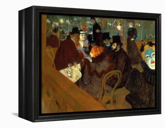 Lautrec: Moulin Rouge-Henri de Toulouse-Lautrec-Framed Premier Image Canvas