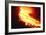 Lava Flow And Vent-Dr. Juerg Alean-Framed Photographic Print