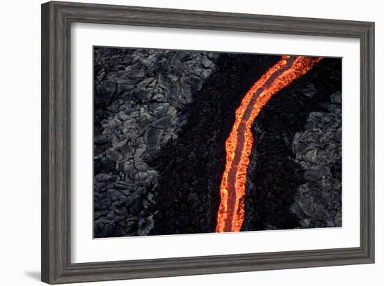 Lava Flow II-Howard Ruby-Framed Photographic Print