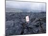 Lava Flow, Kilauea, Hawaii Volcanoes National Park, Island of Hawaii (Big Island)-Ethel Davies-Mounted Photographic Print