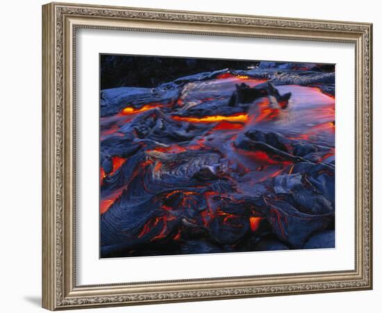 Lava Flow-Brad Lewis-Framed Photographic Print
