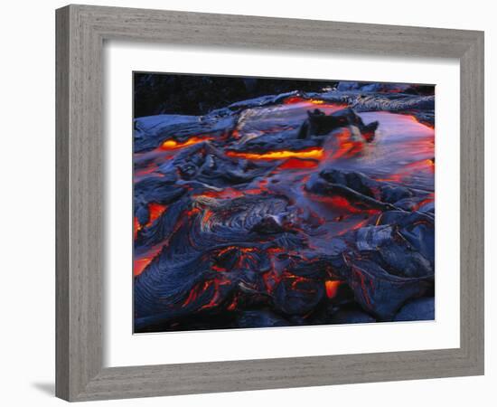 Lava Flow-Brad Lewis-Framed Photographic Print