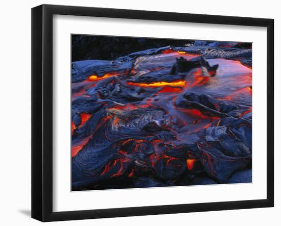 Lava Flow-Brad Lewis-Framed Photographic Print