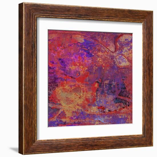 Lava Flow-Ricki Mountain-Framed Art Print