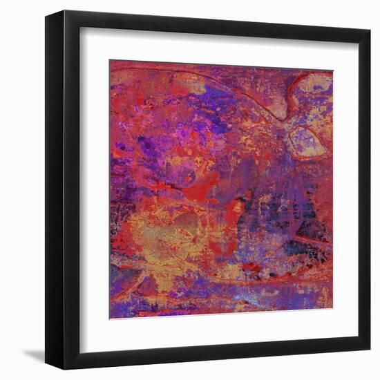 Lava Flow-Ricki Mountain-Framed Art Print