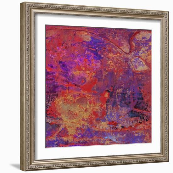 Lava Flow-Ricki Mountain-Framed Art Print