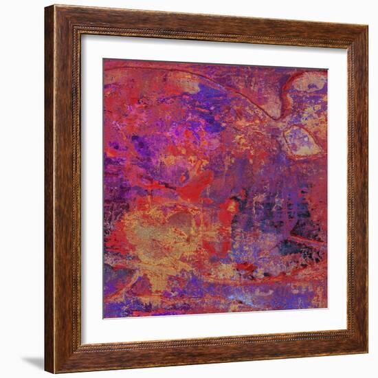 Lava Flow-Ricki Mountain-Framed Art Print