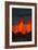 Lava Fountains at the Holuhraun Fissure Eruption Near Bardarbunga Volcano, Iceland-null-Framed Photographic Print