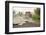 Lava from Kilauea Volcano Consumes Home-Bettmann-Framed Photographic Print