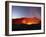 Lava Lake Illuminating Walls of Pit Crater at Night, Erta Ale Volcano, Danakil Depression, Ethiopia-Stocktrek Images-Framed Photographic Print