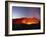 Lava Lake Illuminating Walls of Pit Crater at Night, Erta Ale Volcano, Danakil Depression, Ethiopia-Stocktrek Images-Framed Photographic Print