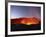 Lava Lake Illuminating Walls of Pit Crater at Night, Erta Ale Volcano, Danakil Depression, Ethiopia-Stocktrek Images-Framed Photographic Print