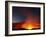 Lava Lake Illuminating Walls of Pit Crater at Night, Erta Ale Volcano, Danakil Depression, Ethiopia-Stocktrek Images-Framed Photographic Print