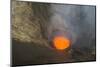 Lava lake in the caldera of the Ambrym volcano, Vanuatu, Pacific-Michael Runkel-Mounted Photographic Print