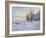 Lavacourt under Snow, 1881-Claude Monet-Framed Giclee Print