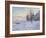 Lavacourt under Snow, 1881-Claude Monet-Framed Giclee Print