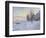 Lavacourt under Snow, 1881-Claude Monet-Framed Giclee Print