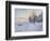 Lavacourt under Snow, 1881-Claude Monet-Framed Giclee Print