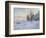 Lavacourt under Snow, 1881-Claude Monet-Framed Giclee Print