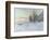 Lavacourt, under Snow, ca. 1878-1881-Claude Monet-Framed Art Print