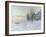 Lavacourt under Snow-Claude Monet-Framed Giclee Print