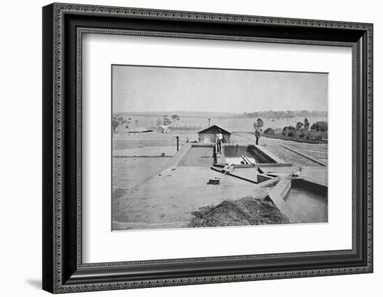 'Lavadouro de Cafe', (Washing Coffee), 1895-Axel Frick-Framed Photographic Print