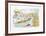 Lavandieres en Bretagne a Pont-Aven-Urbain Huchet-Framed Limited Edition