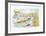 Lavandieres en Bretagne a Pont-Aven-Urbain Huchet-Framed Limited Edition