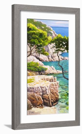 Lavandou I-Adriano Galasso-Framed Art Print