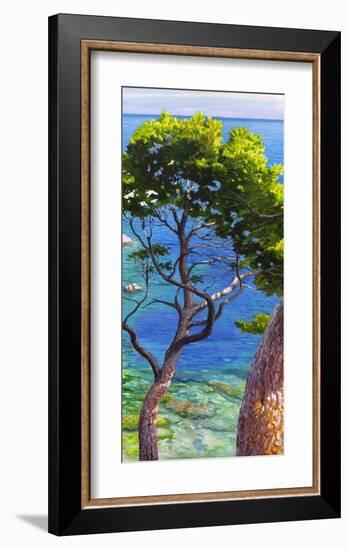 Lavandou II-Adriano Galasso-Framed Art Print